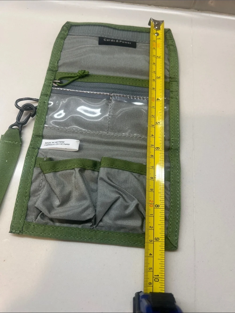 Fujifilm Black and Green Camera Accessory Pouch with Strap NWT
